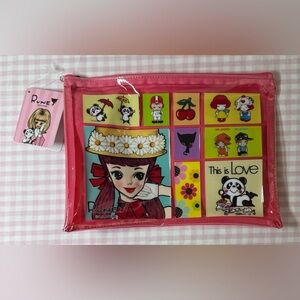 New “Rune Naito” Zipper Vinyl Pouch